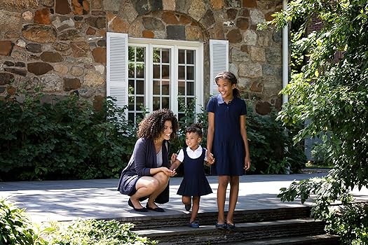 ワンピース Scalloped Polo Dress / navy Msize Harbor Scallop Dress – Navy – NAVYBLEU